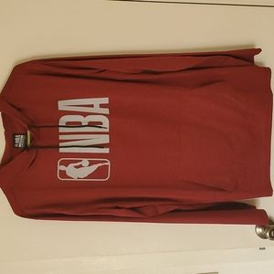 NBA, Large, burgundy, hoodie